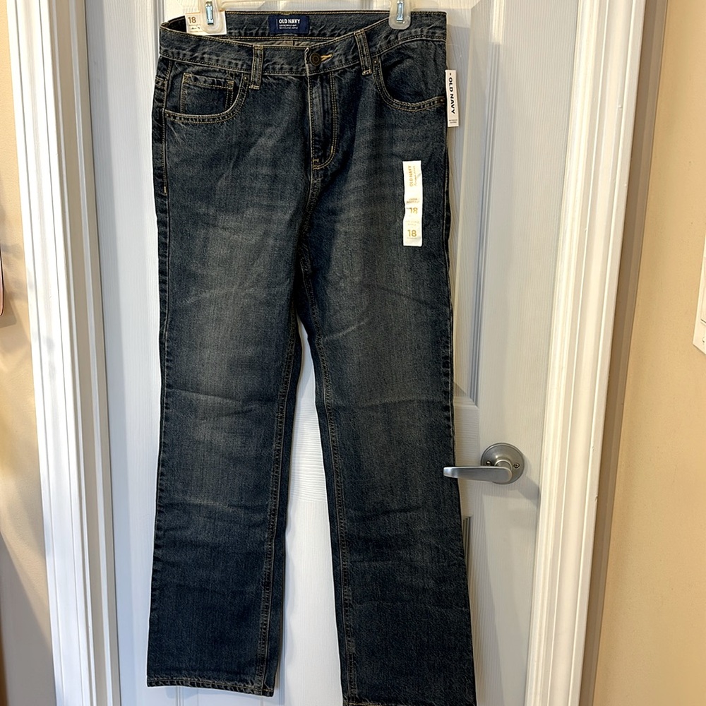 Old Navy jeans size 18R Loose, Boot-Cut